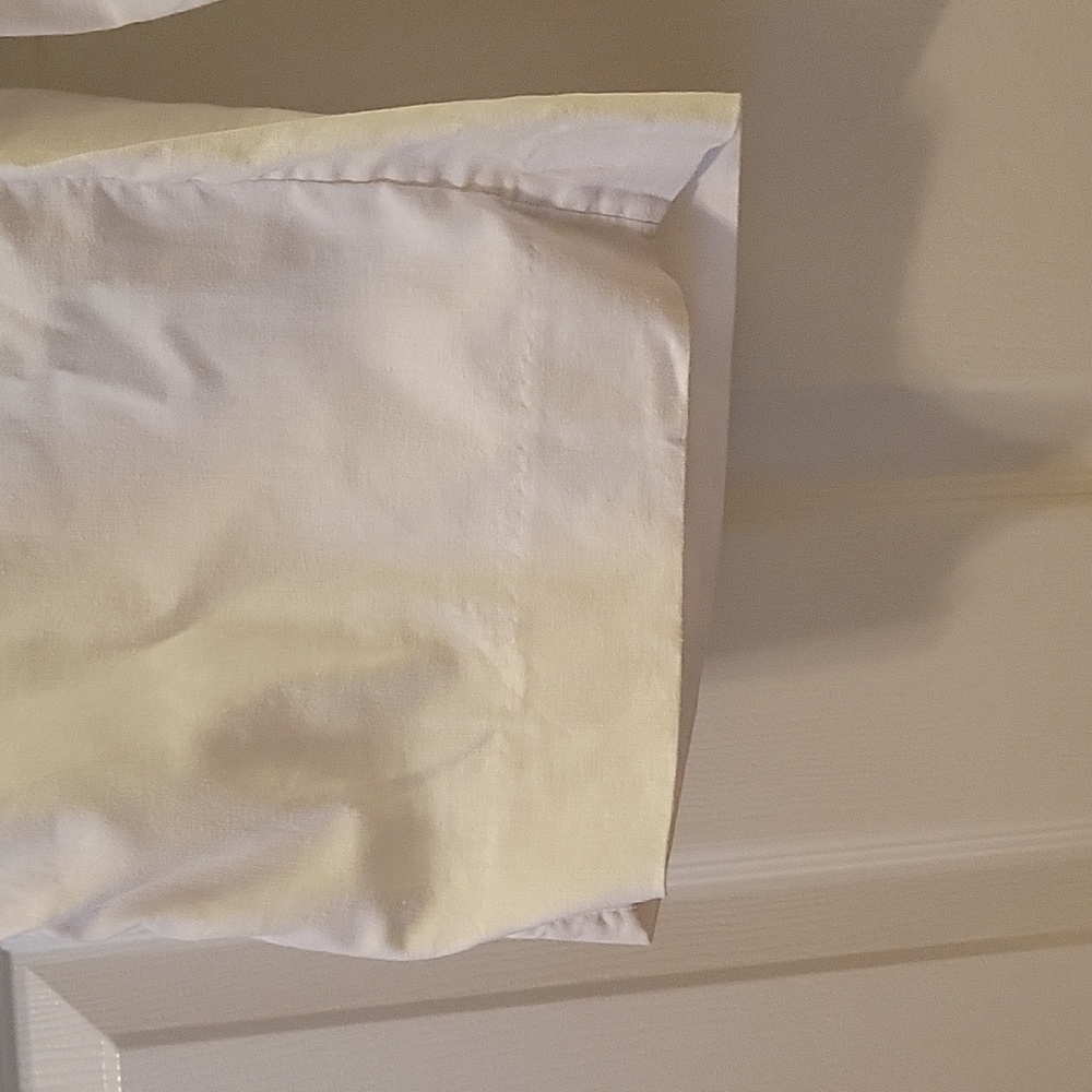 Banana Republic Cream Wide Leg Pants with Tie Waist - Picture 5 of 7
